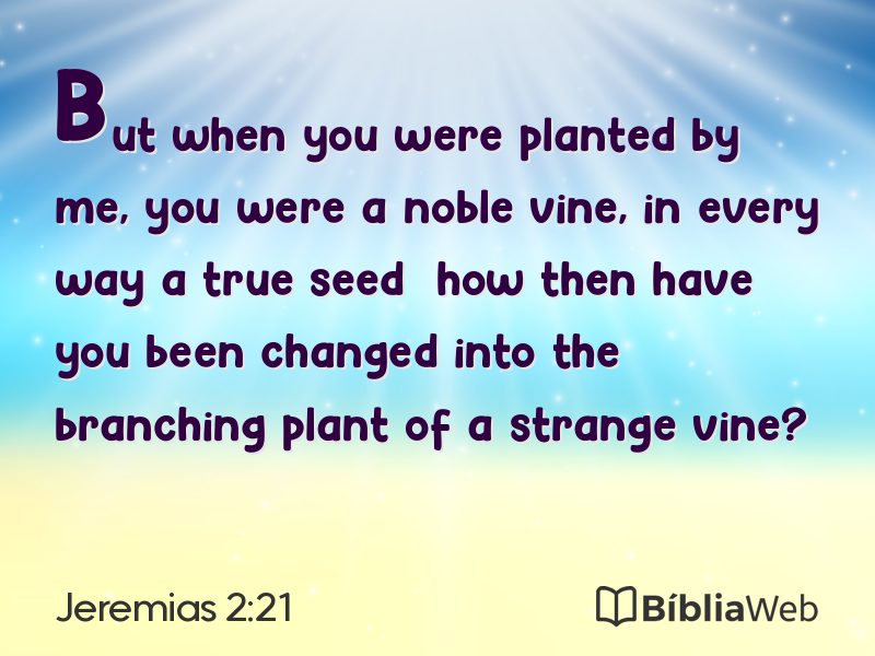 Jeremias 2:21 em imagem para compartilhar