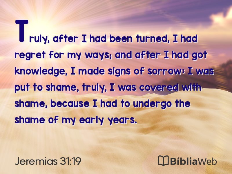 Jeremias 31:19 em imagem para compartilhar
