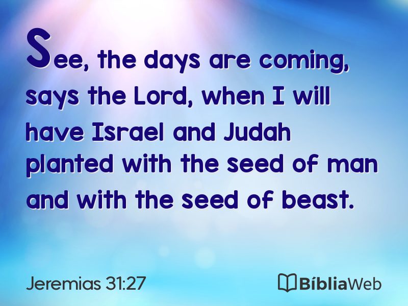 Jeremias 31:27 em imagem para compartilhar