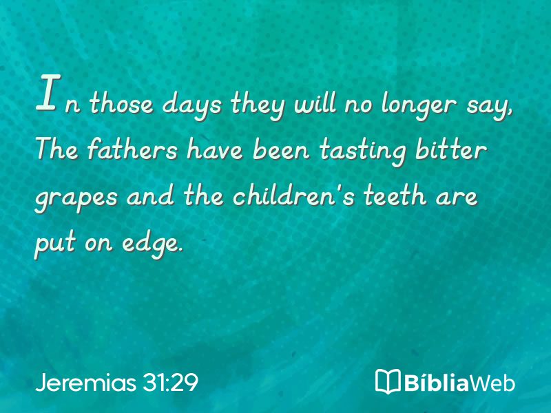 Jeremias 31:29 em imagem para compartilhar