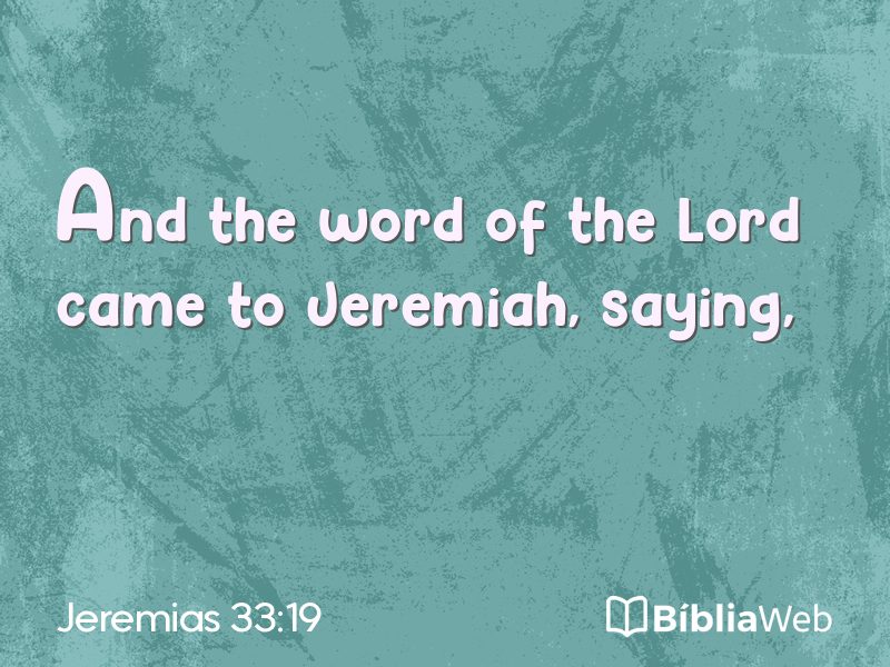 Jeremias 33:19 em imagem para compartilhar