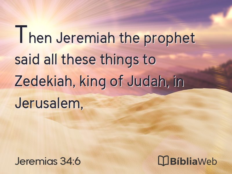 Jeremias 34:6 em imagem para compartilhar