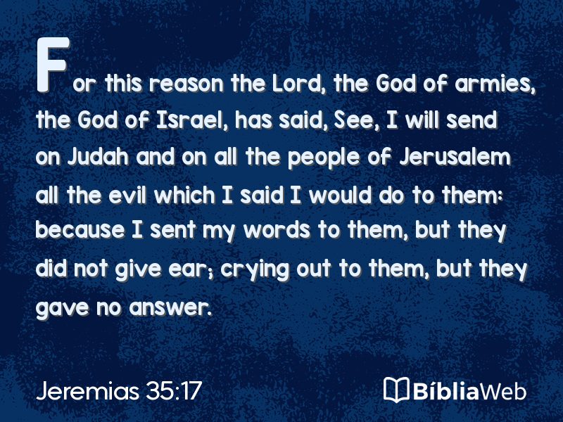Jeremias 35:17 em imagem para compartilhar