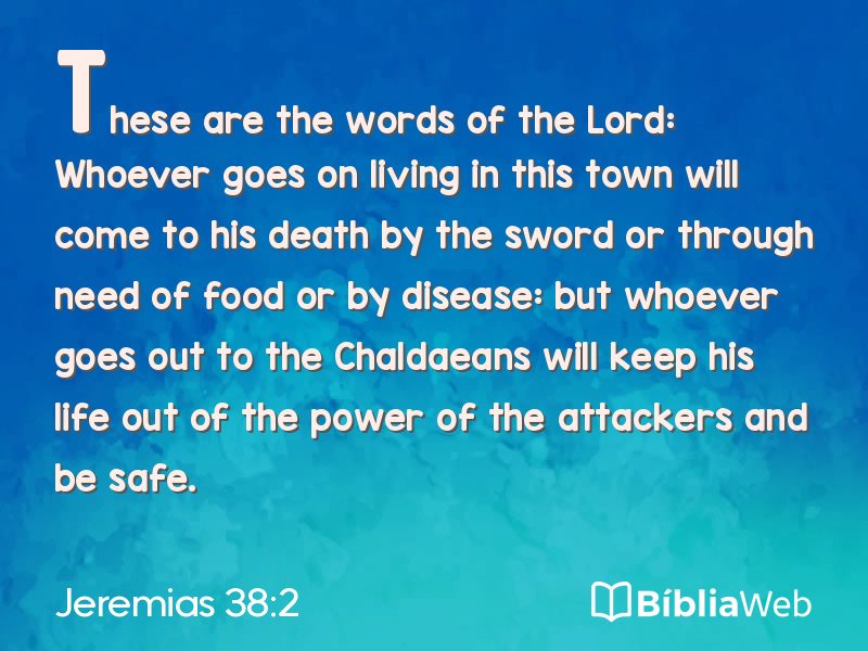 Jeremias 38:2 em imagem para compartilhar