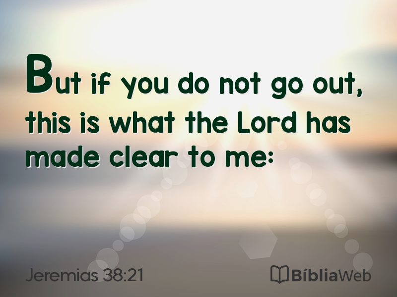 Jeremias 38:21 em imagem para compartilhar