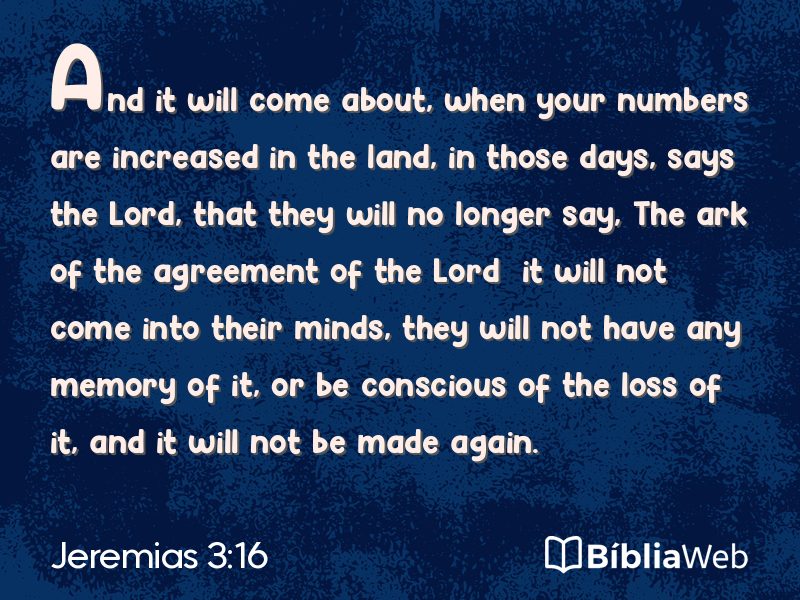 Jeremias 3:16 em imagem para compartilhar