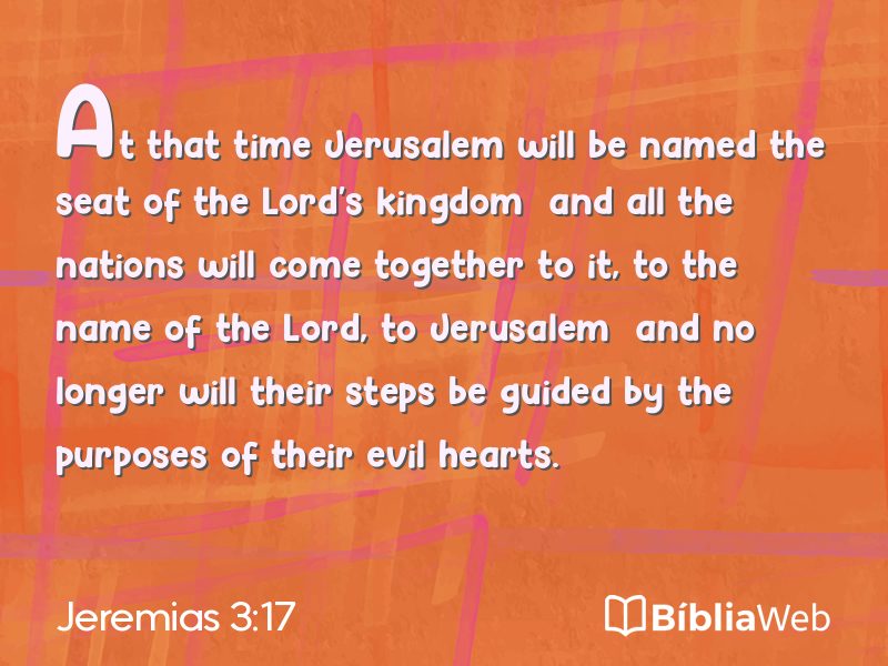 Jeremias 3:17 em imagem para compartilhar