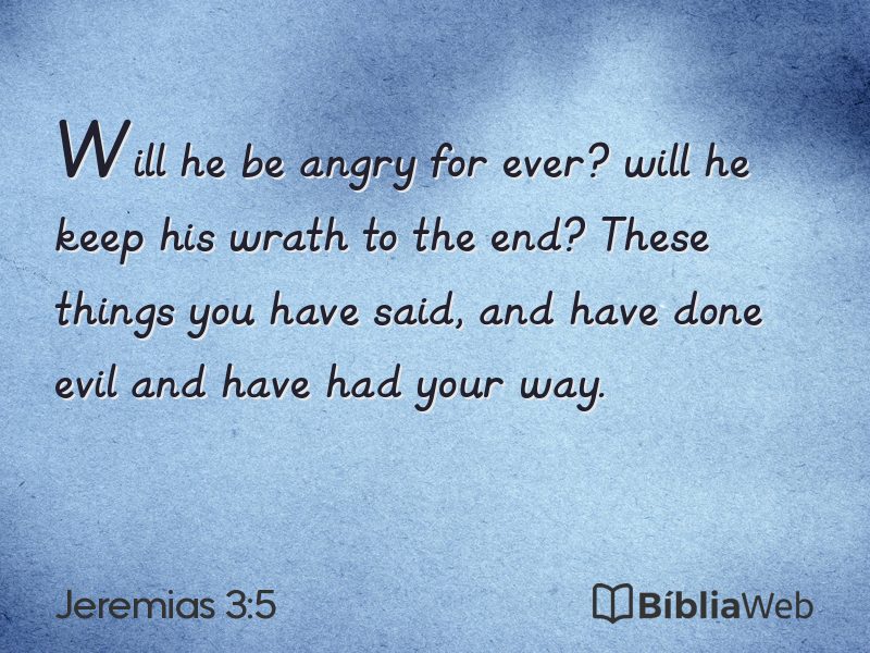 Jeremias 3:5 em imagem para compartilhar