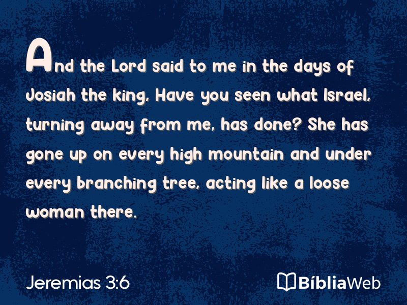 Jeremias 3:6 em imagem para compartilhar