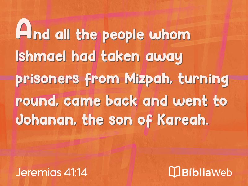 Jeremias 41:14 em imagem para compartilhar