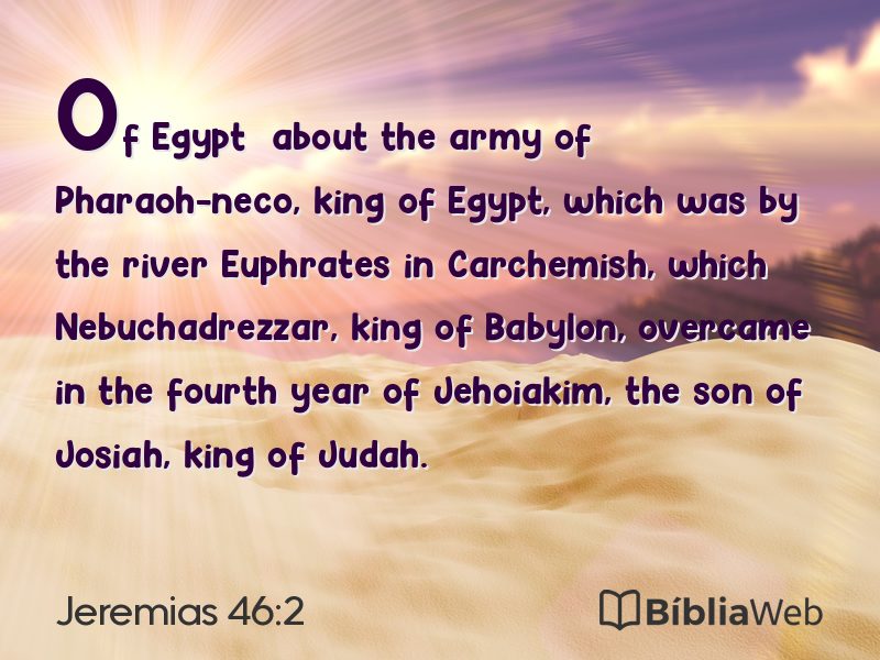 Jeremias 46:2 em imagem para compartilhar
