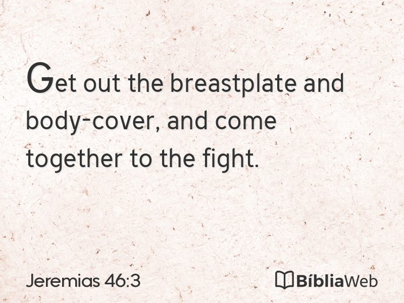 Jeremias 46:3 em imagem para compartilhar