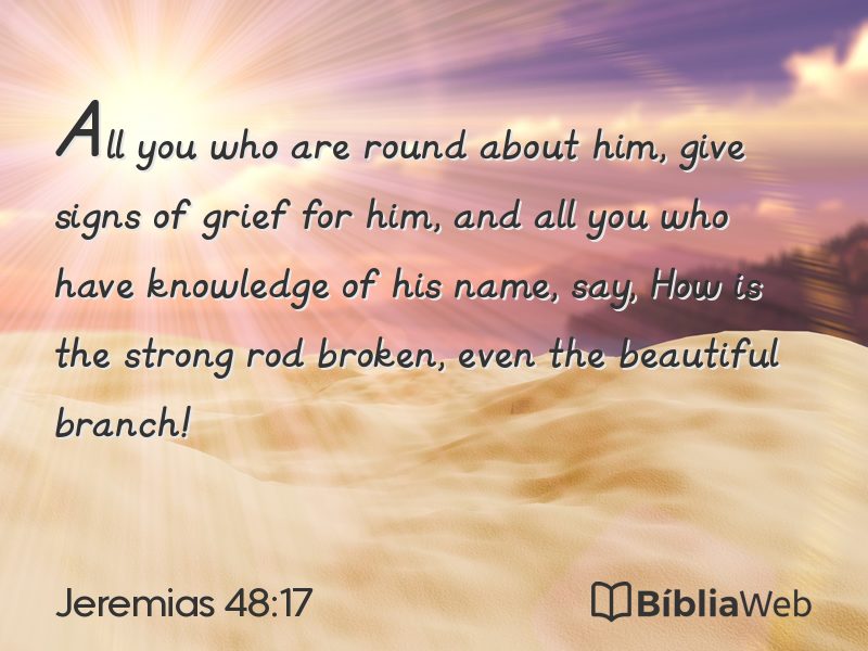 Jeremias 48:17 em imagem para compartilhar
