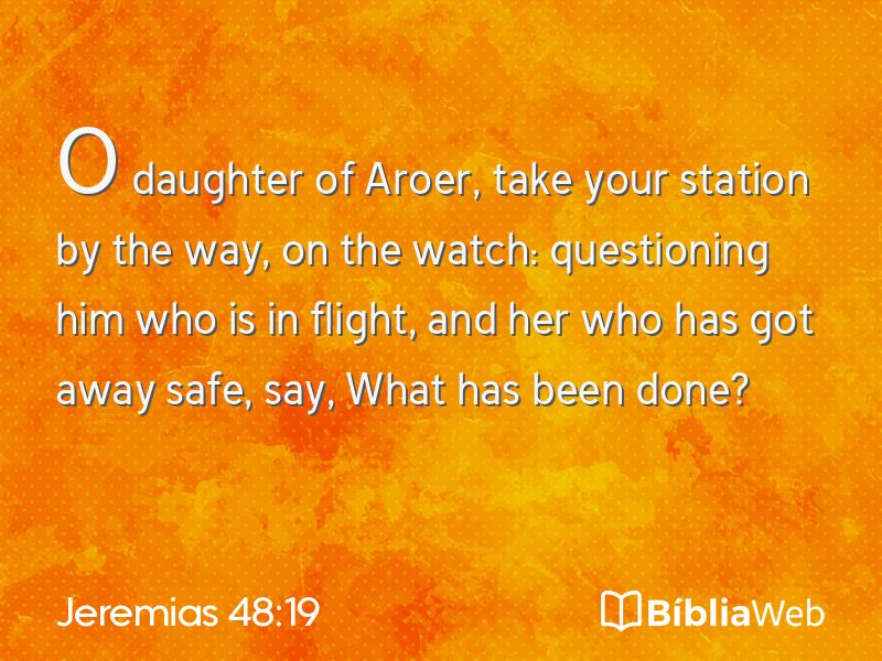 Jeremias 48:19 em imagem para compartilhar