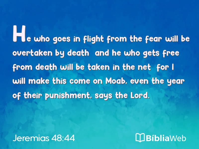 Jeremias 48:44 em imagem para compartilhar