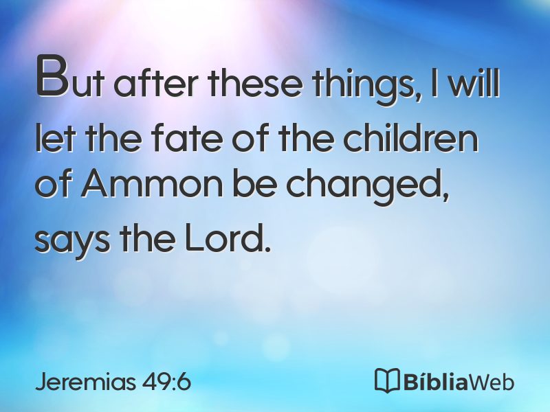 Jeremias 49:6 em imagem para compartilhar
