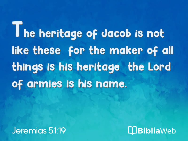 Jeremias 51:19 em imagem para compartilhar