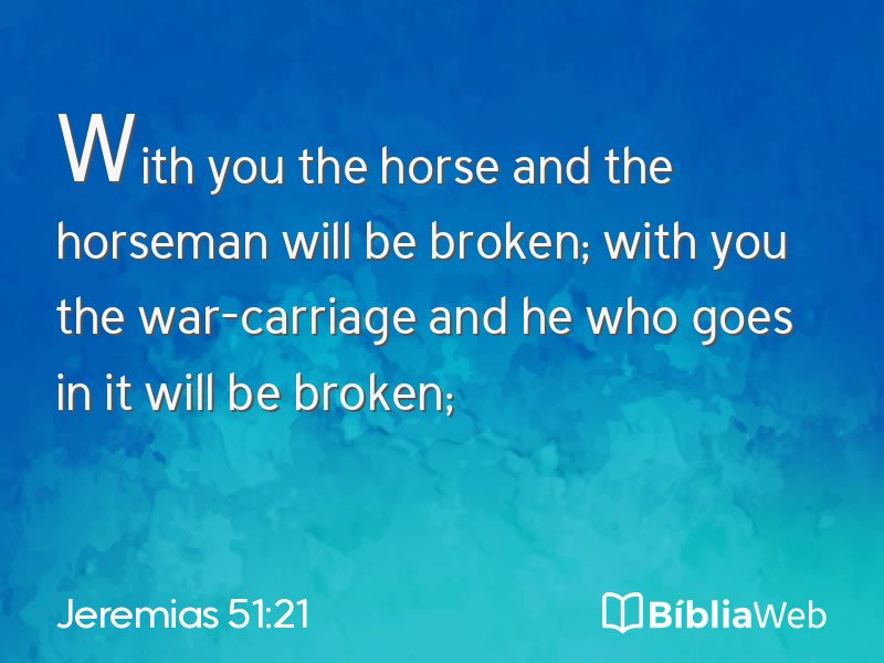 Jeremias 51:21 em imagem para compartilhar