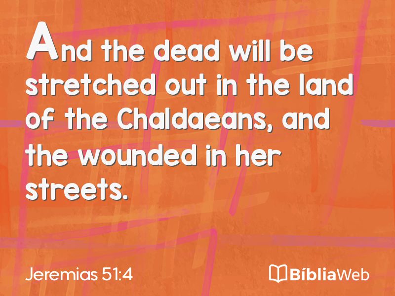 Jeremias 51:4 em imagem para compartilhar