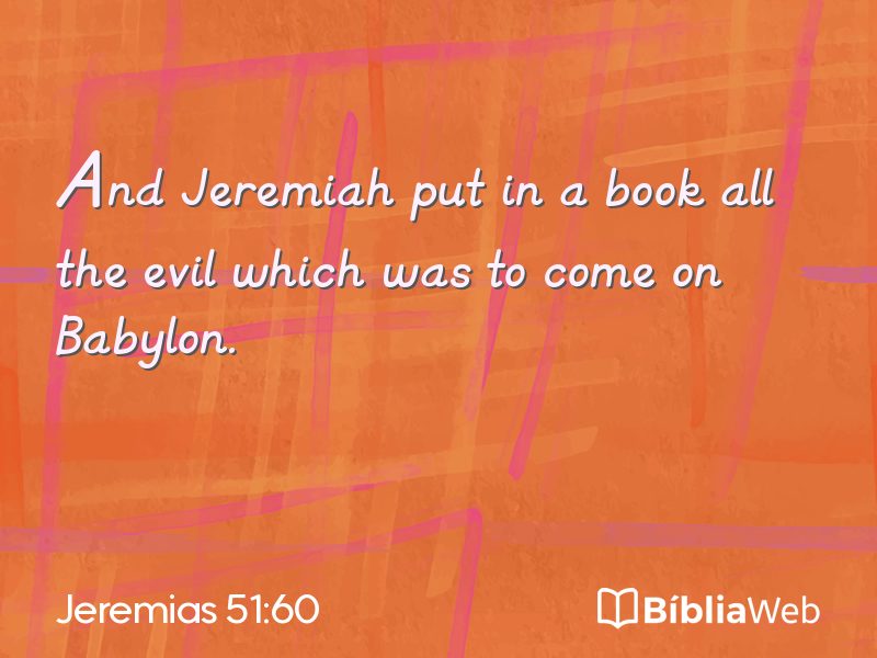Jeremias 51:60 em imagem para compartilhar