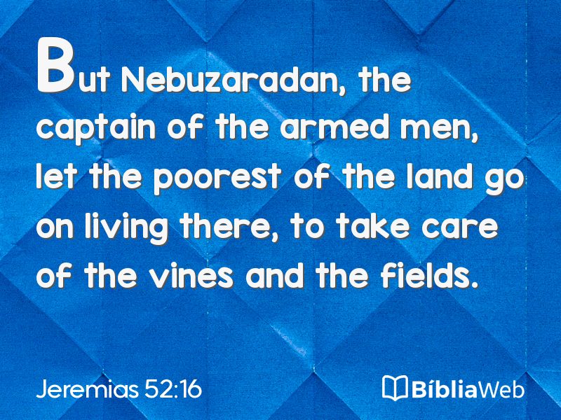 Jeremias 52:16 em imagem para compartilhar
