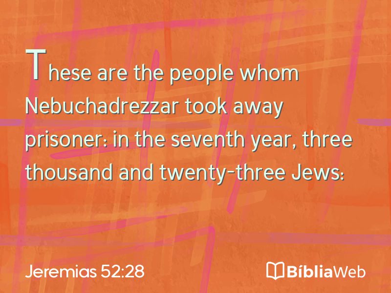 Jeremias 52:28 em imagem para compartilhar