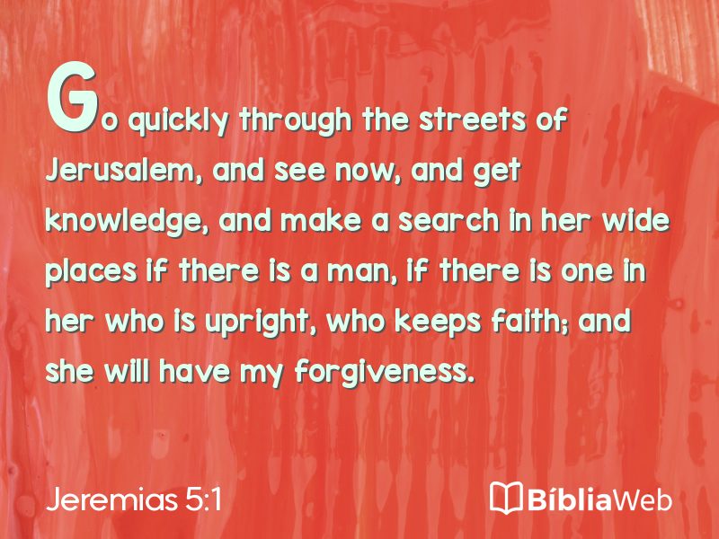 Jeremias 5:1 em imagem para compartilhar