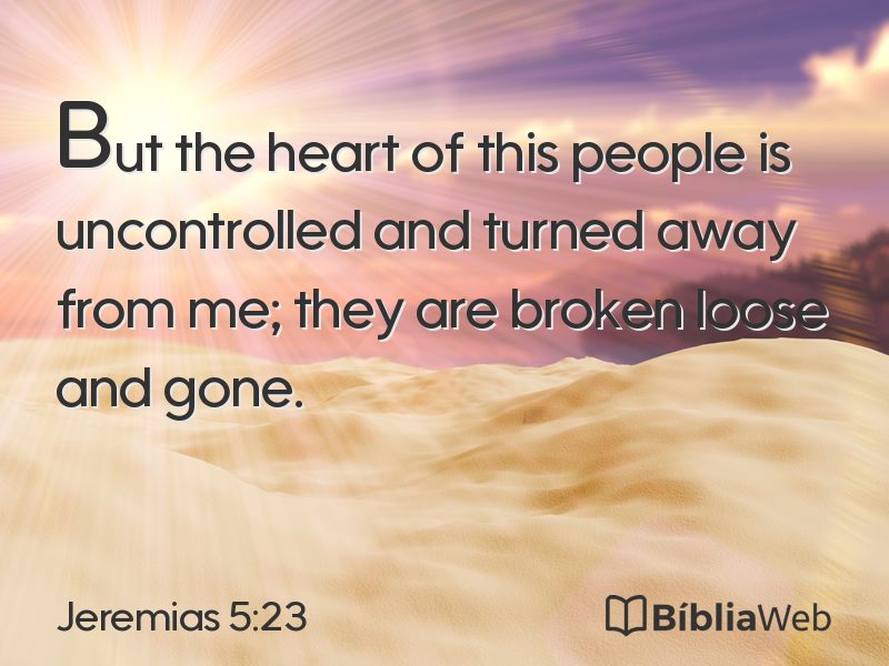 Jeremias 5:23 em imagem para compartilhar