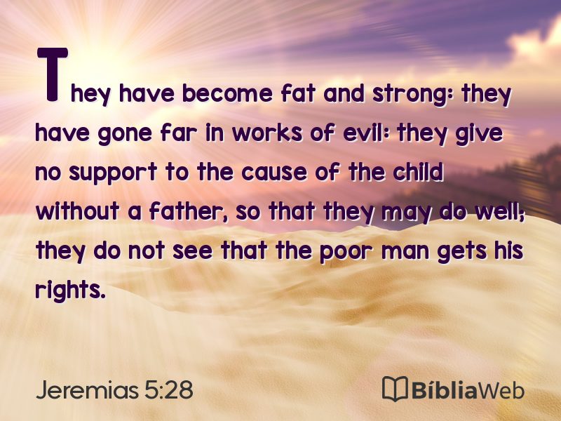 Jeremias 5:28 em imagem para compartilhar