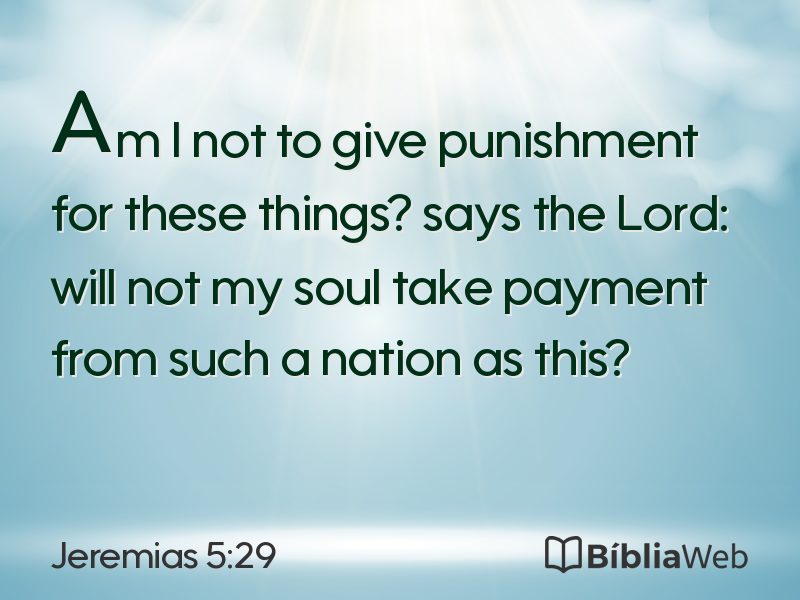 Jeremias 5:29 em imagem para compartilhar
