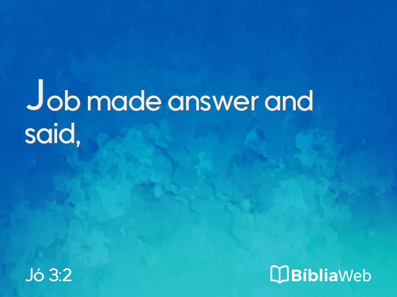 Jó 3:2 em imagem para compartilhar