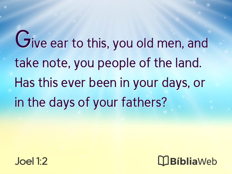 Joel 1:2 em imagem para compartilhar
