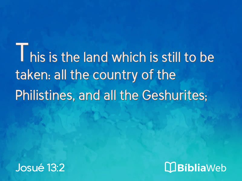 Josué 13:2 em imagem para compartilhar