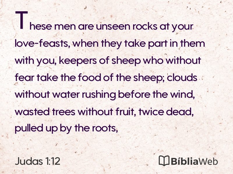 Judas 1:12 em imagem para compartilhar