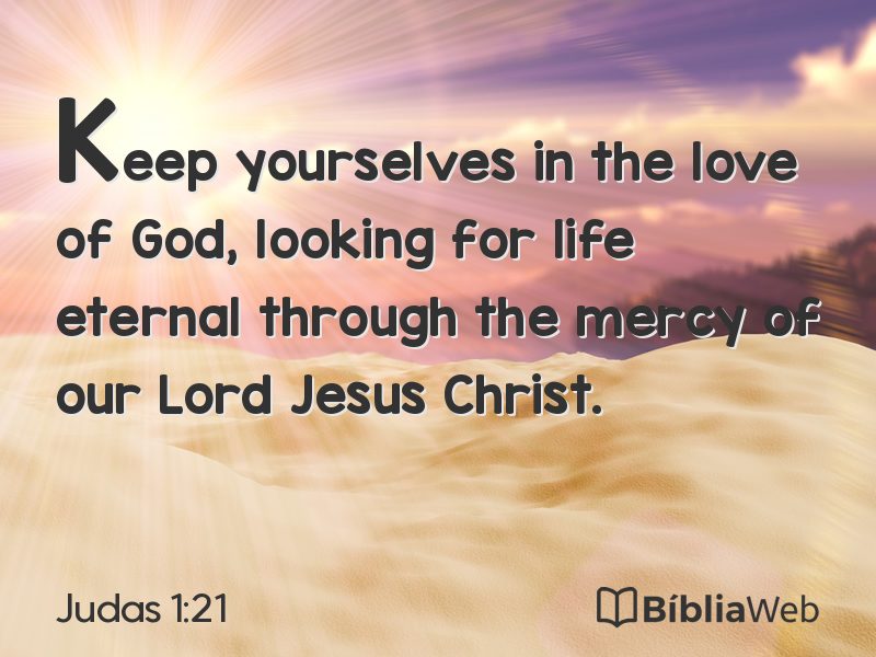 Judas 1:21 em imagem para compartilhar