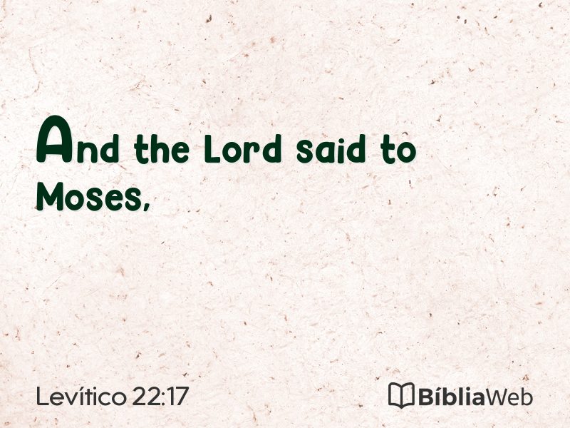 Levítico 22:17 em imagem para compartilhar