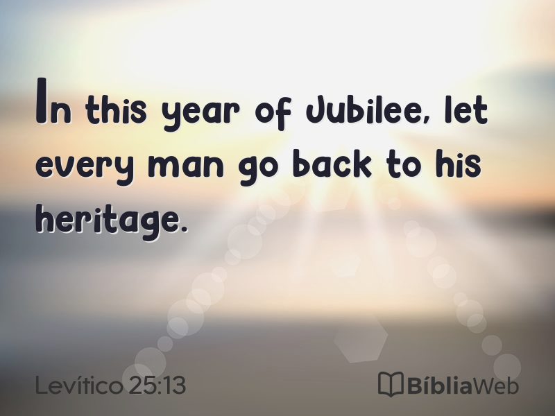 Levítico 25:13 em imagem para compartilhar