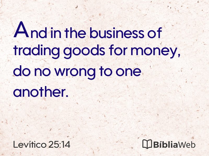 Levítico 25:14 em imagem para compartilhar