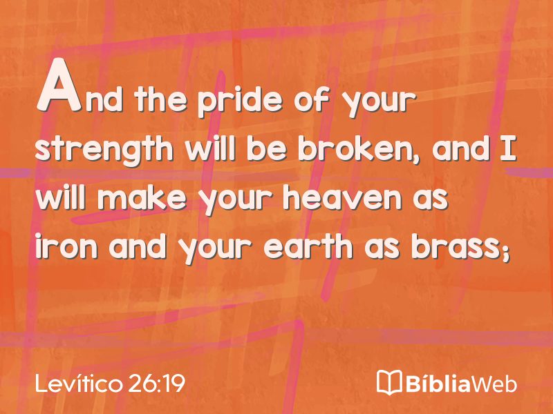 Levítico 26:19 em imagem para compartilhar