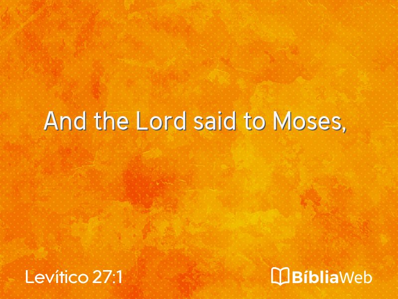 Levítico 27:1 em imagem para compartilhar
