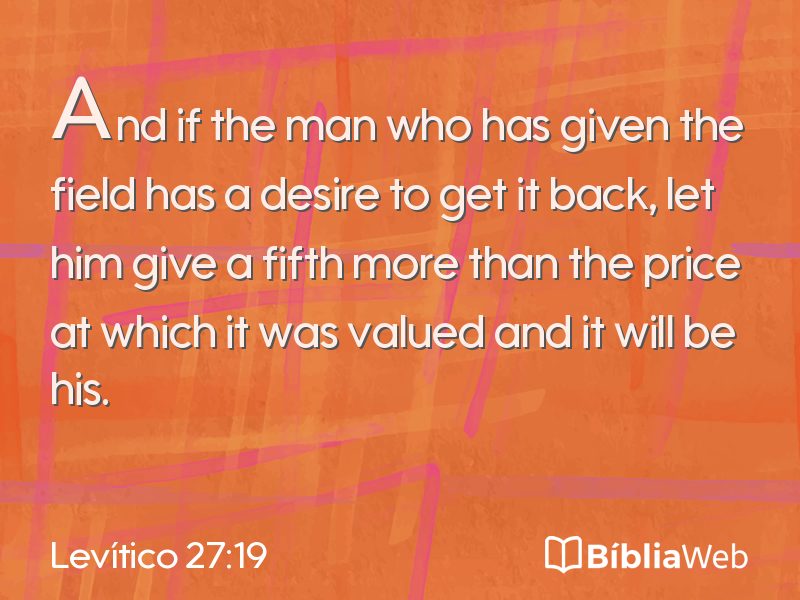 Levítico 27:19 em imagem para compartilhar
