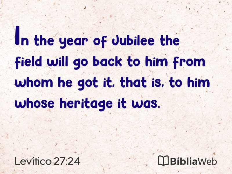 Levítico 27:24 em imagem para compartilhar
