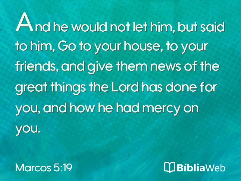 Marcos 5:19 em imagem para compartilhar