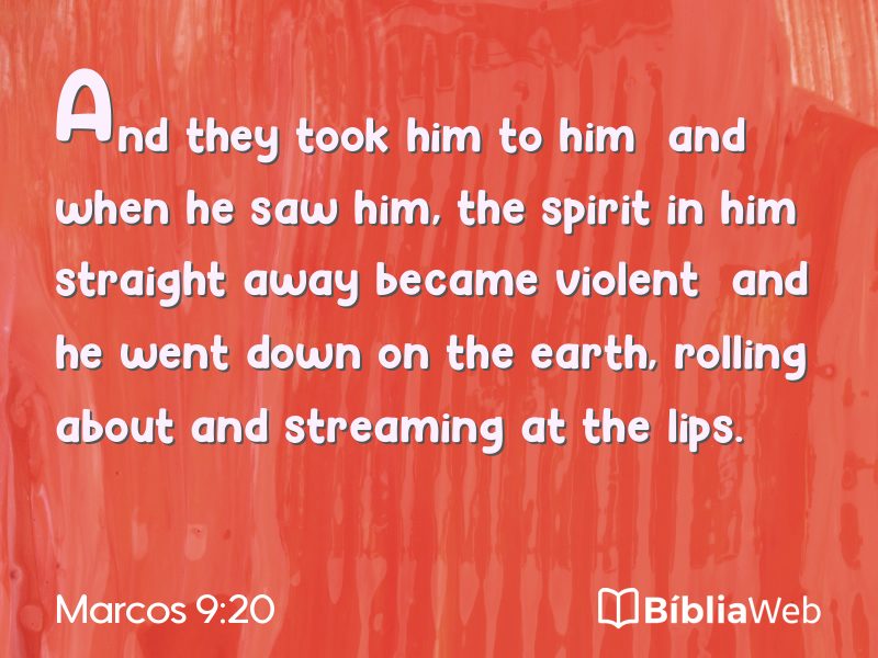 Marcos 9:20 em imagem para compartilhar