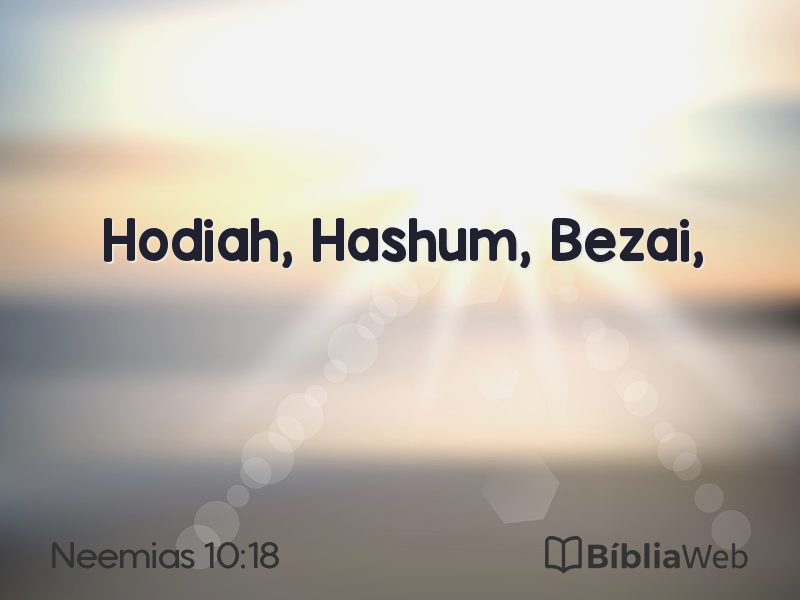 Neemias 10:18 em imagem para compartilhar