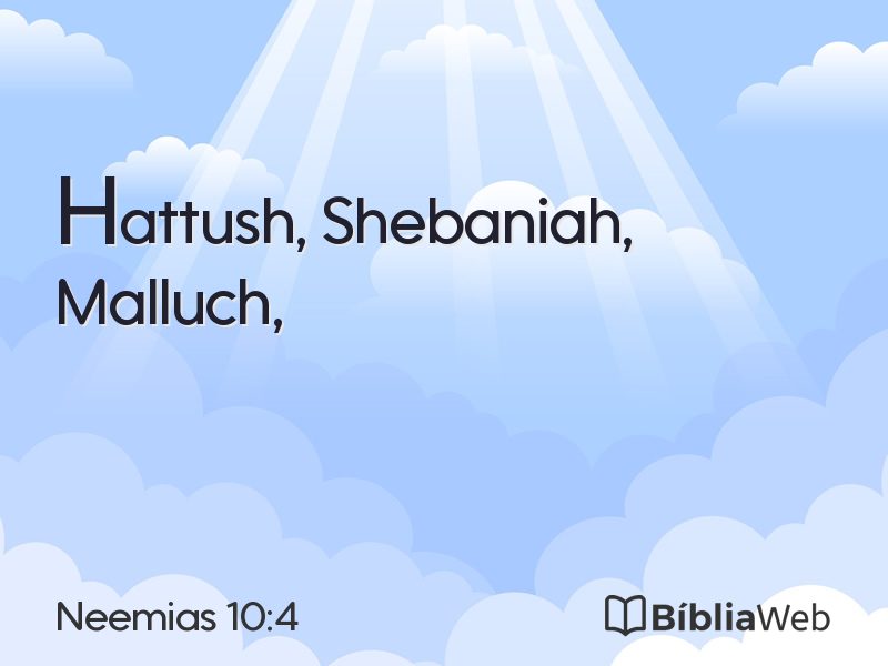 Neemias 10:4 em imagem para compartilhar