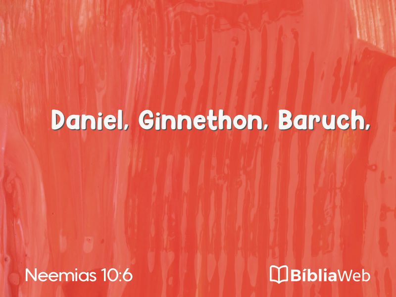 Neemias 10:6 em imagem para compartilhar