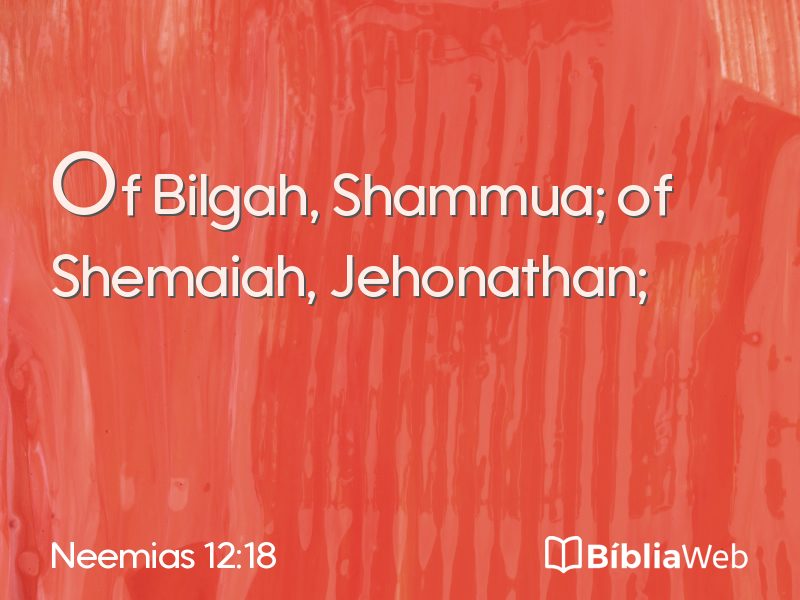 Neemias 12:18 em imagem para compartilhar