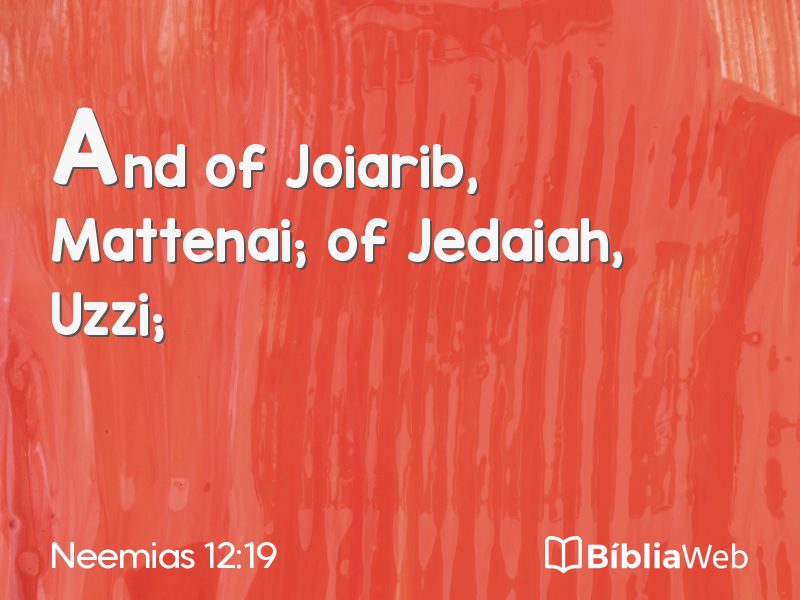 Neemias 12:19 em imagem para compartilhar