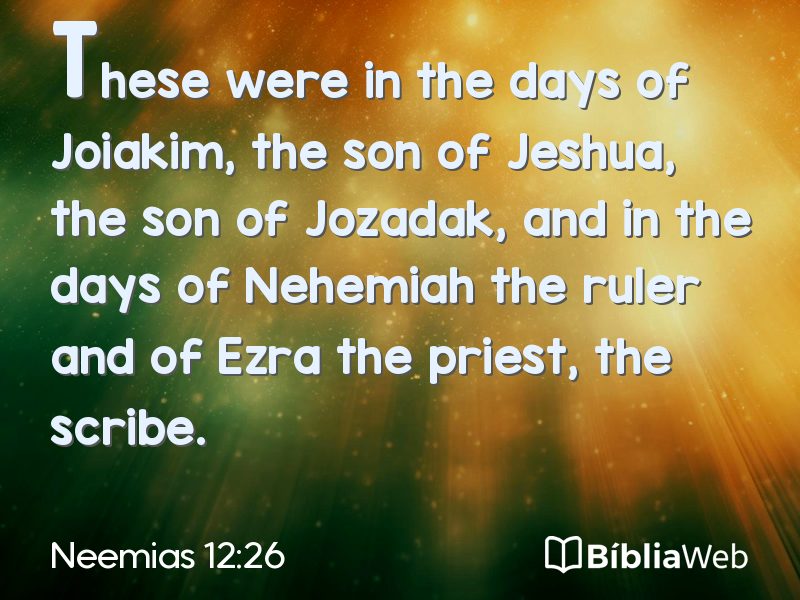 Neemias 12:26 em imagem para compartilhar